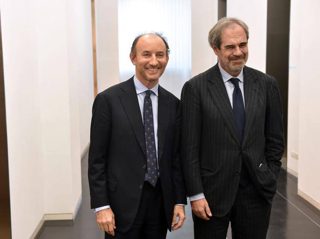 Nella  foto, Fabio Gallia  (  a sinistra )  e  Claudio Costamagna