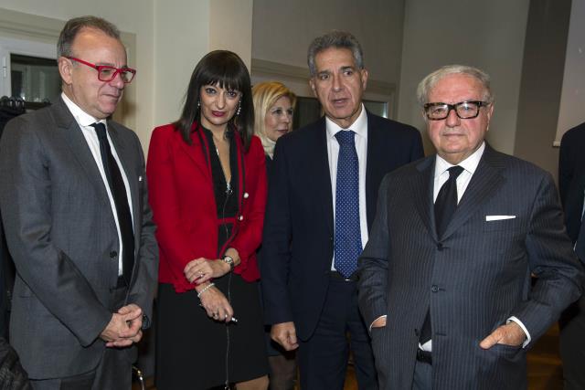  Nella  foto, da  sinistra ,  Gianfranco Rotondi, Rossella Verderosa, Pierluigi Mantini e Achille Colombo Clerici